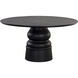 Quinton 60 X 60 inch Black Dining Table